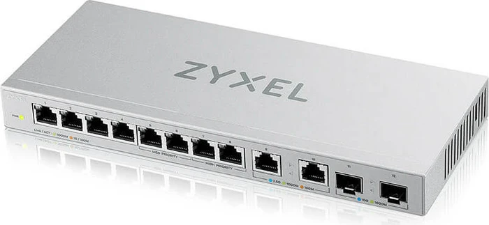 Zyxel XGS1010 Desktop Gigabit Switch, 10x RJ-45, 2x SFP+