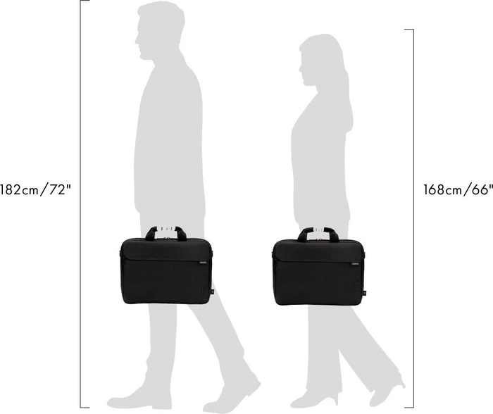 Dicota Top Traveller ONE 14-16" Notebooktasche, schwarz