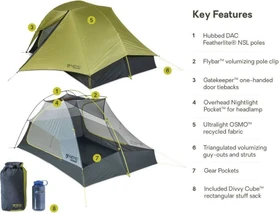 Nemo Hornet Osmo 3 Kuppelzelt