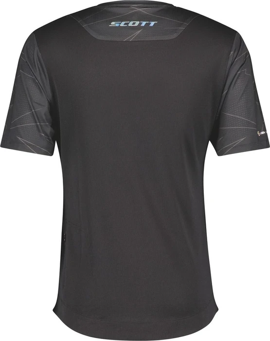 Scott Trail Tuned Trikot kurzarm schwarz (Herren)