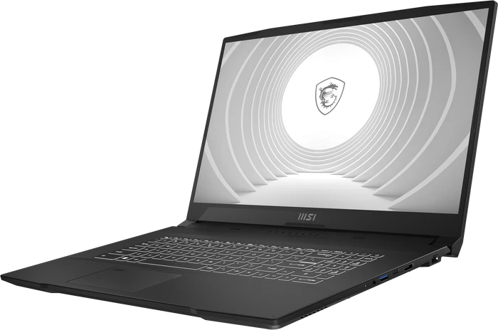 MSI CreatorPro M17 A12UJS-206, Core Black, Core i7-12700H, 32GB RAM, 1TB SSD, RTX A2000, DE