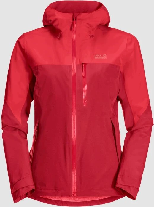 Jack Wolfskin Go Hike Funktionsjacke bright scarlet (Damen)