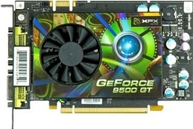 XFX GeForce 9500 GT 680M XXX, 256MB DDR3, 2x DVI, S-Video