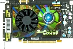 XFX GeForce 9500 GT 680M XXX, 256MB DDR3, 2x DVI, S-Video