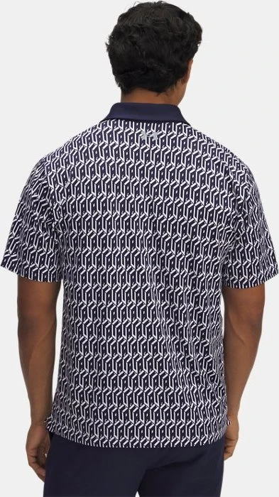 Under Armour Playoff 3.0 Poloshirt kurzarm white/midnight navy/steel (Herren)