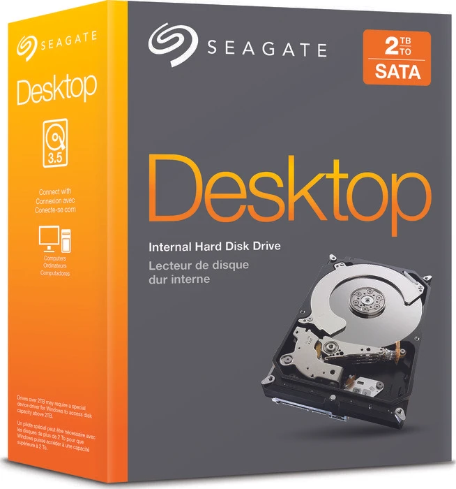Seagate Desktop HDD Kit 2TB, 512e / 3.5" / SATA 6Gb/s