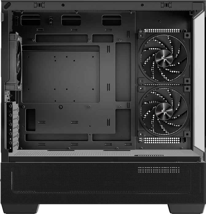 DeepCool CG380 3F, schwarz, Glasfenster