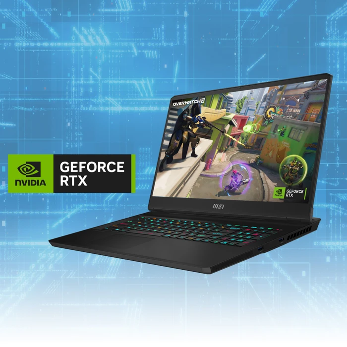 MSI Alpha 17 C7VG-054, Ryzen 7 7840HX, 32GB RAM, 1TB SSD, GeForce RTX 4070, DE