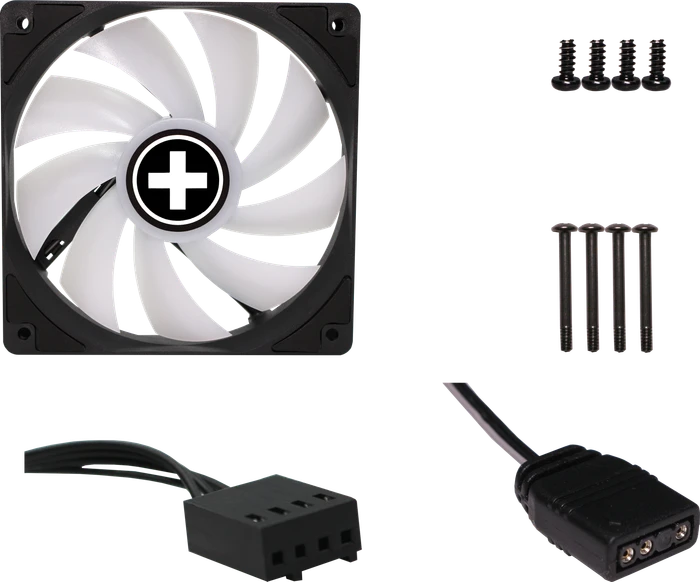 Xilence Performance A+ XF063 ARGB, schwarz, 120mm