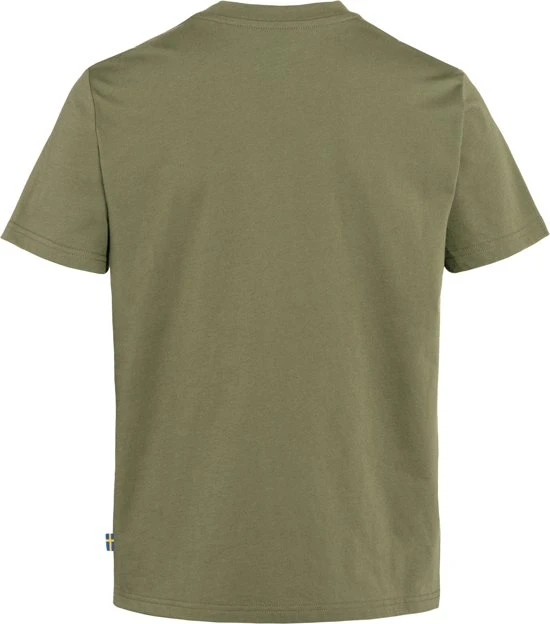 Fjällräven Fox Boxy Logo Funktionsshirt kurzarm grün (Damen)