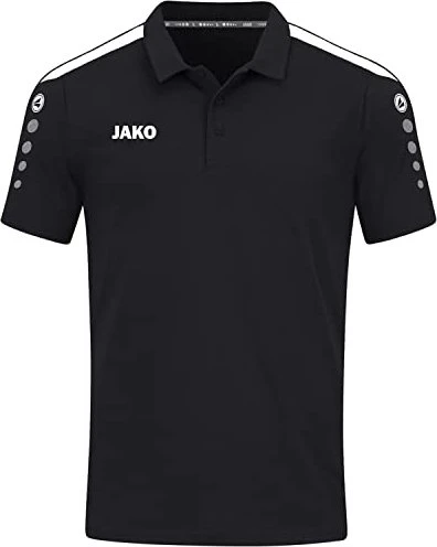 Jako Power Poloshirt kurzarm schwarz