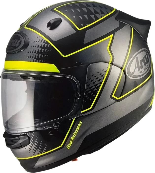Arai Quantic Gui schwarz/grau/gelb