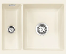 systemceram Mera 60 U/g Unterbau Becken rechts mit Ablauffernbedienung jasmin
