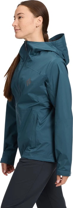 Black Diamond FineLine Stretch Rain Shell Funktionsjacke midnight blue (Damen)