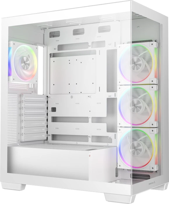 DeepCool CG580 4F V2 WH, weiß, Glasfenster