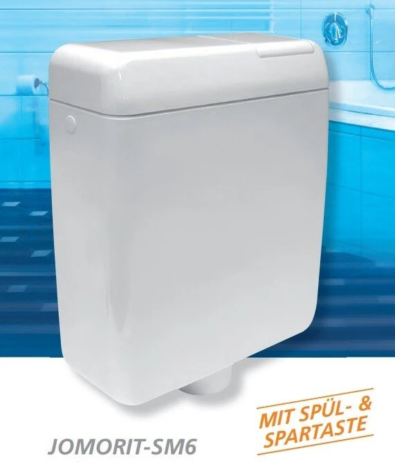 Werit Jomo Jomorit SM6 Spülkasten, tiefhängend, weiß