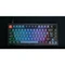 Keychron Q1 Knob, LEDs RGB, hot-swap, schwarz/blaugrau, Gateron G Pro BROWN, USB, DE Vorschaubild