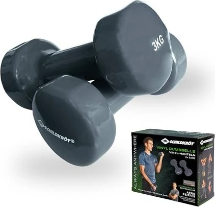 Schildkröt Fitness Vinyl Hantel 3kg