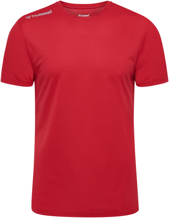 hummel Run Laufshirt kurzarm rot (Herren)