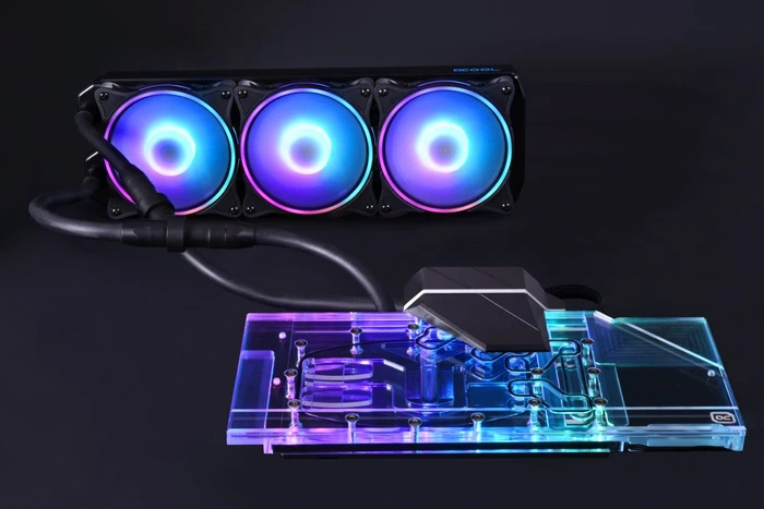 Alphacool Eiswolf 2 AiO 360mm RTX 3080/3090 Suprim X mit Backplate