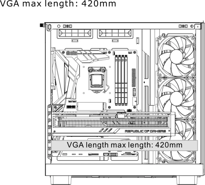 Thermaltake View 380 XL WS ARGB Snow, weiß/braun, Glasfenster