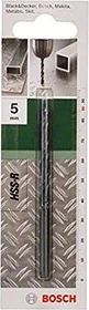 Bosch DIY HSS-R Spiralbohrer, 5x52x86mm, 1 Stück