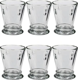 La Rochère Biene Abeille Trinkglas 260ml, 6 Stück