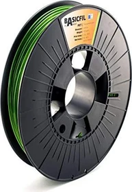 Basicfil PETG, transparent green, Spule, 2.85mm, 500g