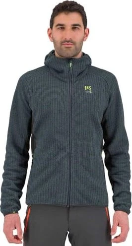 Karpos Rocchetta Hoodie Fleece Jacke dark slate/black (Herren)