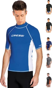 Cressi Rash Guard Shirt kurzarm blau (Herren)
