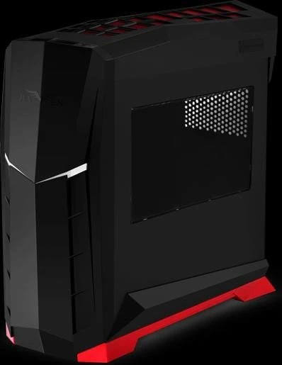 SilverStone Raven X RVX01 rot, Acrylfenster