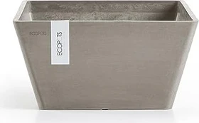 Ecopots Kunststoff-Topf Berlin 25x25cm taupe