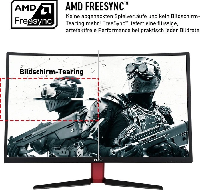 MSI Optix AG32C, 2 Jahre Garantie, 31.5"
