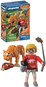 playmobil Animals & Friends Zoo Tiger und Besucher