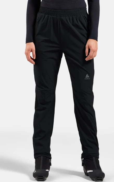Odlo Windbreaker Hose lang schwarz (Damen)