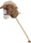 Happy People Steckenpferd mit Rollen 90cm braun/weiß (58080)
