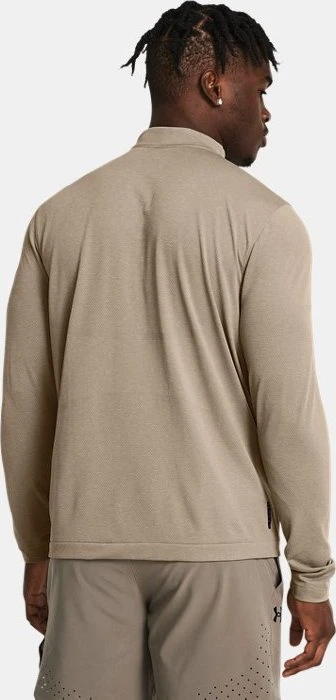 Under Armour Vanish Elite Seamless Funktionsshirt langarm timberwolf taupe/iridescent (Herren)