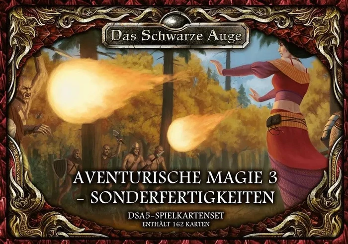 Das Schwarze Auge Spielkartenset Aventurische Magie 3 Sonderfertigkeiten