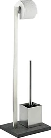 Wenko Slate Rock WC-Garnitur schwarz Metall