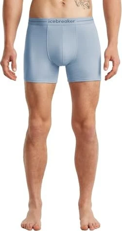 Icebreaker Anatomica Boxer Briefs zinc blue (Herren)