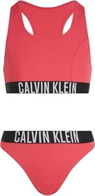 Calvin Klein Intense Power Bralette Bikini-Set deep crimson fruit (Junior)