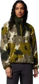 Columbia Sequoia Grove Half Zip Fleece Print Pullover mossy green/ikatbloom (Damen)