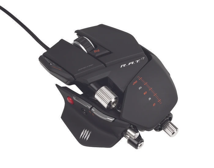 MadCatz Cyborg R.A.T. 7 Gaming Mouse schwarz matt, USB