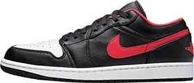 Nike Air Jordan 1 Low black/white/fire red (Herren)