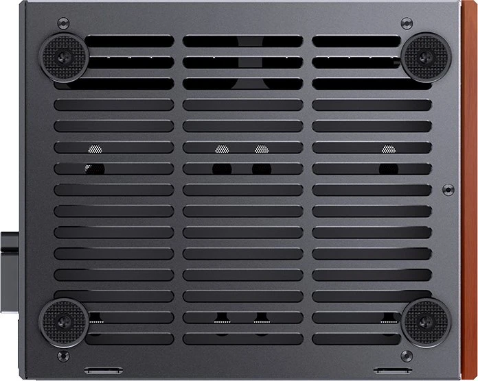 Jonsbo T6 Black, schwarz/braun, Glasfenster, Mini-ITX
