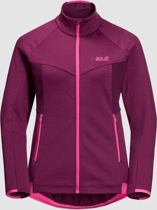 Jack Wolfskin Resilience Fahrradjacke wild berry (Damen)