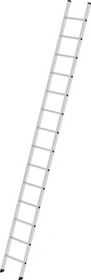 Günzburger Steigtechnik Alu Anlegeleiter ohne Traverse, 14 Stufen