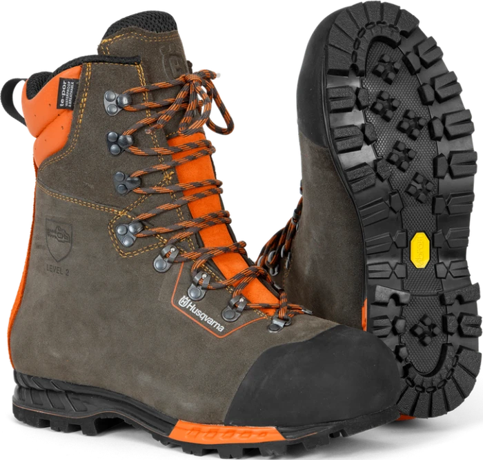 Husqvarna Functional 24 Leder Schnittschutzstiefel