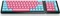 Mountain Mineral Keycap Set, Kunststoff (PBT) Double-Shot, blau/rosa, 113 Tasten (104+9), ANSI-US Vorschaubild