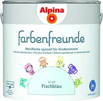 Alpina Farben Farbenfreunde Nr. 09 innen fischblau, 2.5l